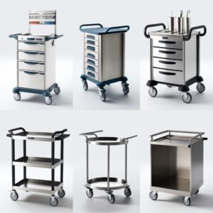 oxygen cylinder trolley