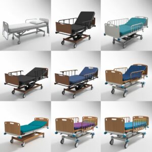 Cardiac care bed