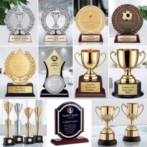 glass trophy