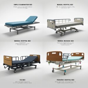 Doctor's checkup bed