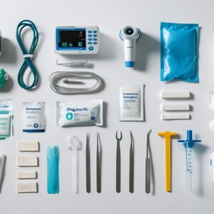 MOM - Gown PP Long Sleeve XXXL Blue 40g/m2