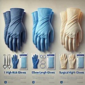 Dermagrip latex gloves