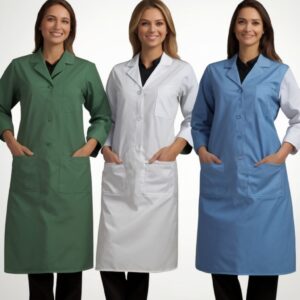 Flame Resistant Lab Coat Medium White