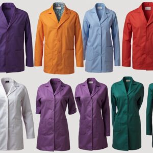 Acid Resistant Lab Coat Medium Green