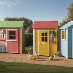 Wooden Wendy Houses 6m x 9m