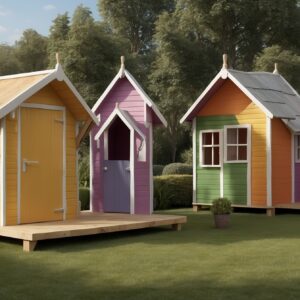 Wooden Wendy Houses 3m x 3m