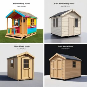 Wooden Wendy Houses 6m x 12m