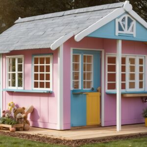 Nutec Wendy Houses - Flat Panel 4m x 4m