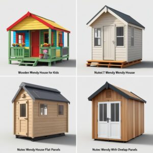 Nutec Wendy Houses - Overlap 6m x 12m
