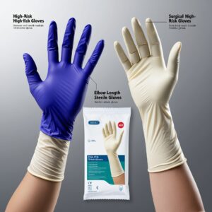 Dermagrip sterile gloves