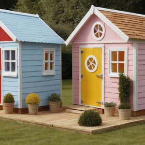 Nutec Wendy Houses - Overlap 3m x 4m