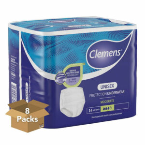 Clemens Adult Disposable Washcloths (12pkts/Case)