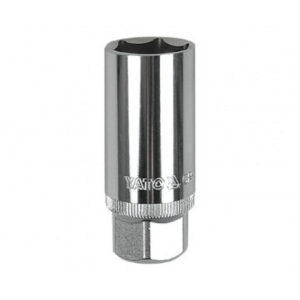 Spark Plug Socket - Chrome Vanadium - 1/2" Connector - 21mm - YT-1254