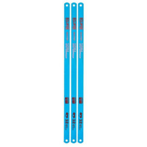 Hacksaw Blade Set - Replacements - HSS - 32TPI - 3 Piece - TOOB89