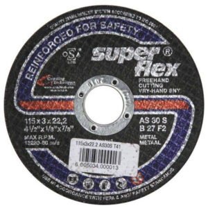 Steel Cutting Disc - 115mm - TOOW4341