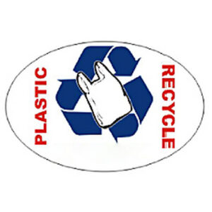 Sticker for Recycle Bin - 15 x 9.5 cm - LB053