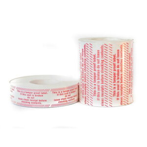 Packaging Tamper Proof Label - Foamtac - 16.5 cm - Pack of 1000 - 2G_LAFO1550