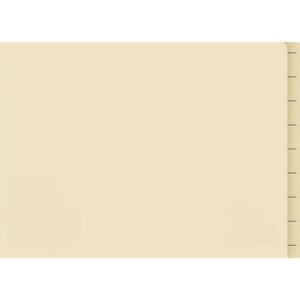 Lateral Document Files - Foolscap - Medium Weight - 190gsm - Pack of 200 - FILLMW200