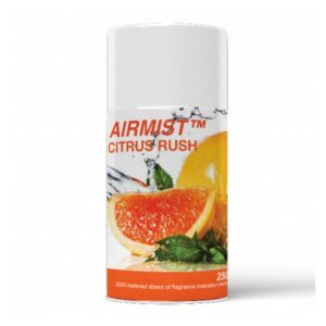 Toilet Spray - Airmist Aerosol - Citrus Rush - 250ml - Pack of 12 - AR_04