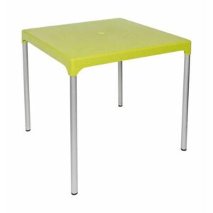 Plastic Square Table - Chelsea - 4 Seater - Colour Options