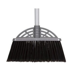 Plastic Whiska Broom - Plastic and Metal Handle - 23cm x 17cm