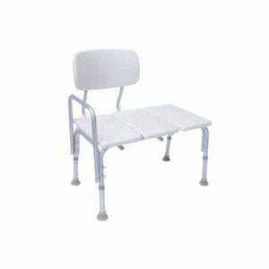 Shower Chair Bench with One Side Handle and Backrest