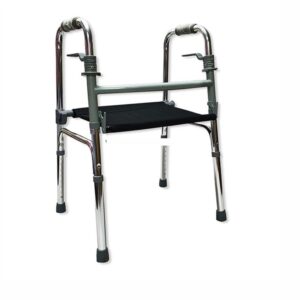 Walker with Seat – Aluminium