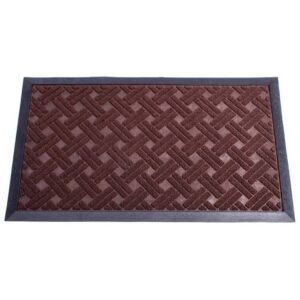 Doormat - Poly Mat - Black - 75 x 45 x 0.3 cm - POL00002-1