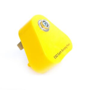 Earth Bonding Plug UK - (Requires SA Plug Adaptor) - ESD Accessories - HR000009