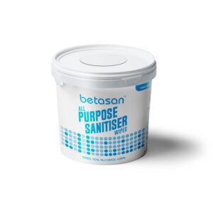 Wet Wipes - Betasan - 70% Alcohol - 1 x Bucket - 1000 Sheets - WR_30