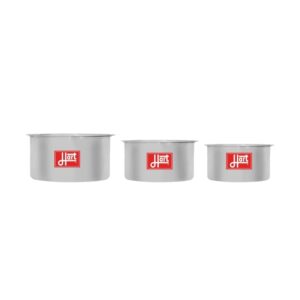 Pots with Lids - Combination - 6 Piece - Hart - Sufuria - 250mm - 305mm - 360mm Pots - Pack of 2 - 701300