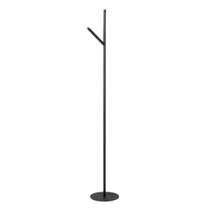 Coat And Hat Stand - Y - Shape - Single - 20 x 20 x 180cm - Black - COA001BL