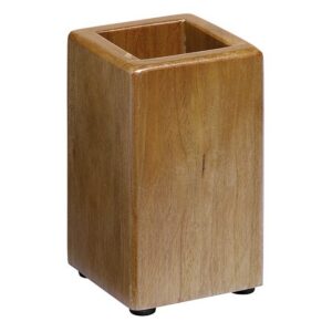 Pencil Cup - Executive Wooden Range - 6 x 6 x 10.5 cm - Cherry - 950CH