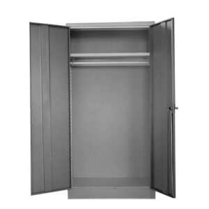 Ladies Steel Wardrobe - Ladies Cupboard - 180 x 90 x 45 cm - WDR04-grey