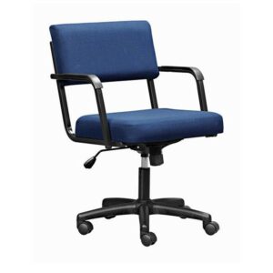 Office Chair - Economy - Half Mid Back - Swivel and Tilt Chair - 92 x 56 x 65 cm - SE013-blue