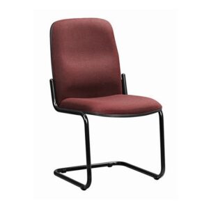 Office Chair - Visitors Side Chair - No Arms - 97 x 54 x 68 cm - SE005-burgundy