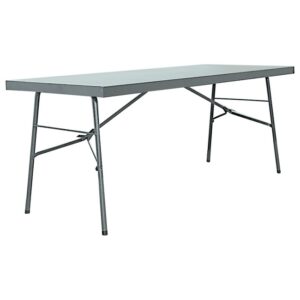 Steel Folding Table - 189 x 76 x 76 cm - FT001-grey