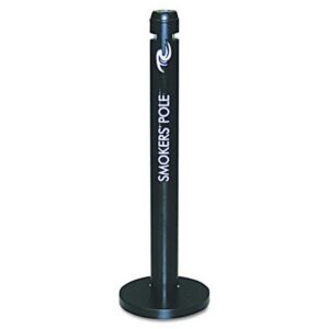 Rubbermaid Smokers Pole - Aluminium - 1.08m - Black - FGR1BK