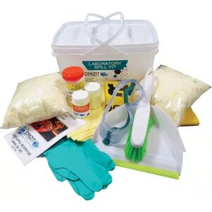 Spill Kit - Portable - Laboratory Spill Kit - Includes Plastic Case - SK25050