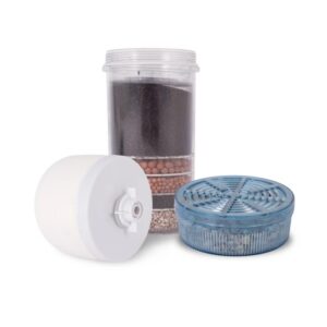 Water Filter - P&M Filter Combo - Ceramic, Carbon, and Mineral Stones