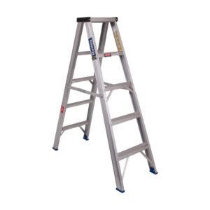 Aluminium Step Ladder - Double Sided - Domestic - 9 Step - 2.34m