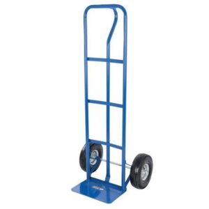 Matlock Sack Truck Trolley - P Handle - Steel - 2 Wheel - 200kg Capacity - 131.5 x 35.5 cm - Blue