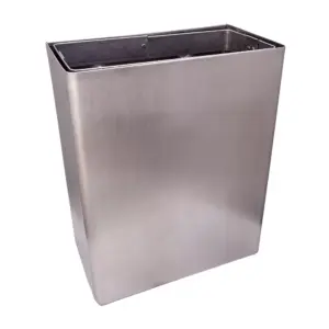 Wall Mounted Bin 18L (Stainless Steel)