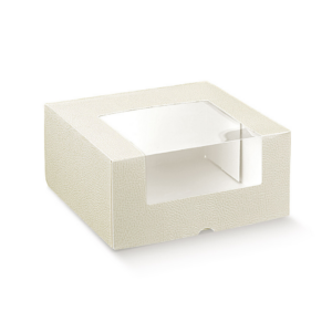 Cake Box – 160 x 160 x 60mm with PVC window