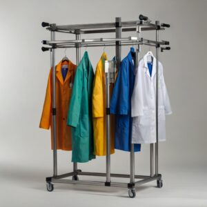 latex Lab coat