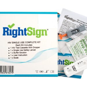 RightSign HIV Rapid Test Device 25’s