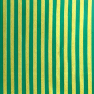 Christmas – Gold & Green Stripe (5m x 50cm)