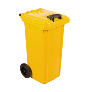 Wheelie Bin 80L Yellow