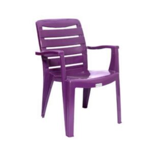 Mia High Back Chair – Purple