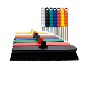 Hygiene Broom Head and Aluminum Handle 450mm – Soft